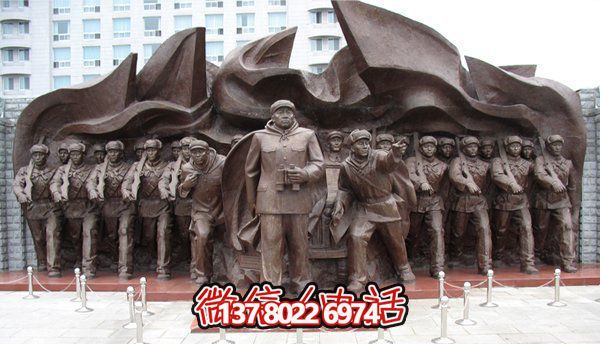 抗戰(zhàn)時(shí)期銅雕雕塑，緬懷那段英雄時(shí)光