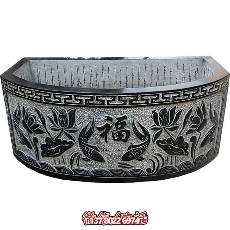 藝術(shù)精美的石雕擺件，點(diǎn)綴美麗庭院