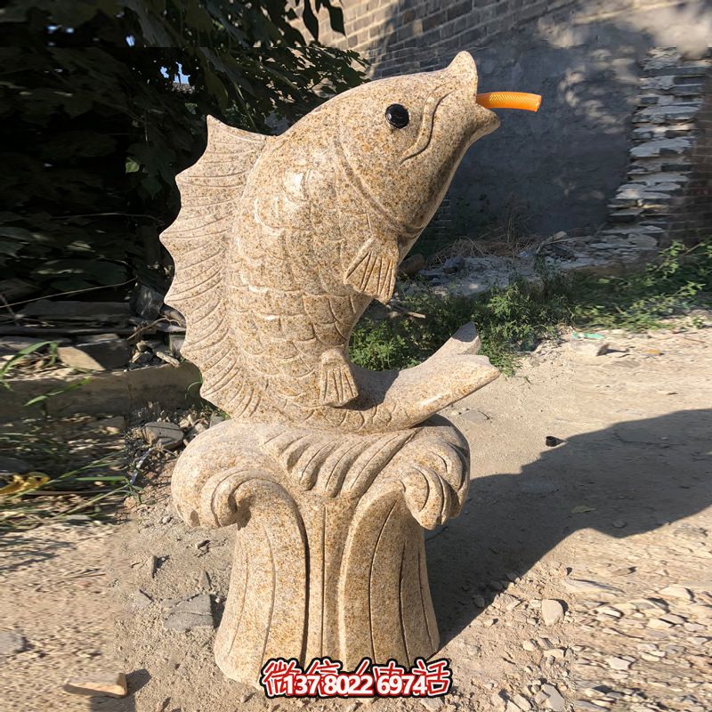 歐式石雕流水噴泉，給您的家園帶來(lái)恢弘的氣派