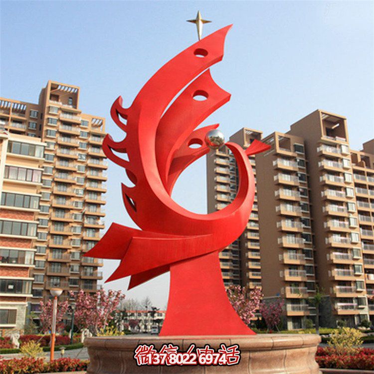 不銹鋼景觀標(biāo)志，美化別墅小區(qū)