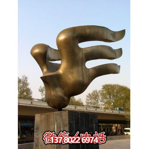 大型不銹鋼景觀雕塑，創意點亮戶外廣場、園林和景區